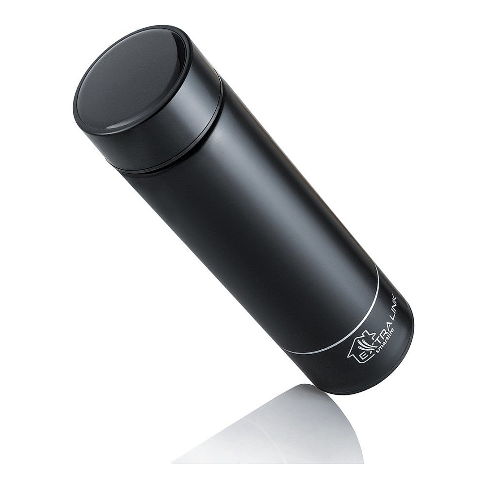 Extralink Smart Travel Mug Schwarz, Thermobecher mit LED-Anzeige