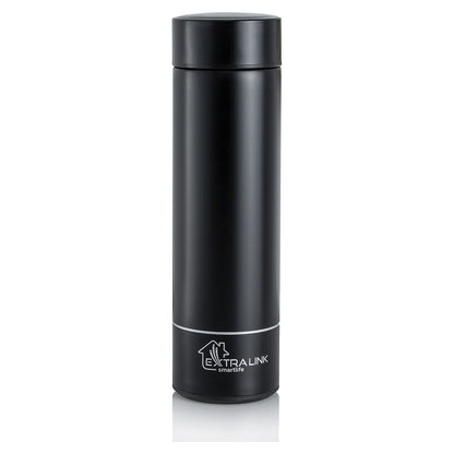 Extralink Smart Travel Mug Schwarz, Thermobecher mit LED-Anzeige