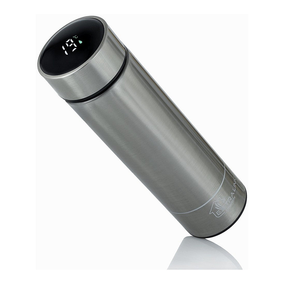 Extralink Smart Travel Mug Silber, Thermobecher mit LED-Display