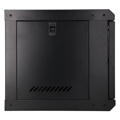 EXTRALINK LITE 6U 530X400 WALL-MOUNTED RACKMOUNT CABINET BLACK WITH SHELF