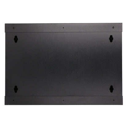 EXTRALINK LITE 6U 530X400 WALL-MOUNTED RACKMOUNT CABINET BLACK WITH SHELF
