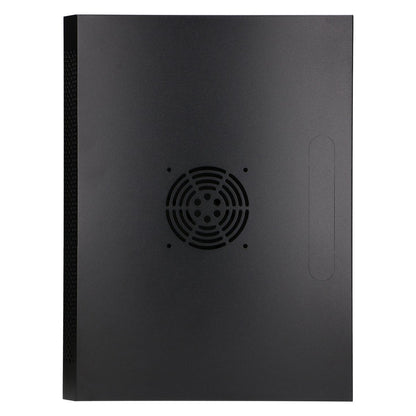 EXTRALINK LITE 6U 530X400 WALL-MOUNTED RACKMOUNT CABINET BLACK WITH SHELF