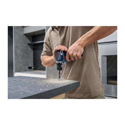 Powertools Akku-Bohrschrauber GSR 12V-32 Professional, 12Volt (blau/schwarz, 2x Li-Ionen Akku 2,0Ah, Werkzeugtasche)