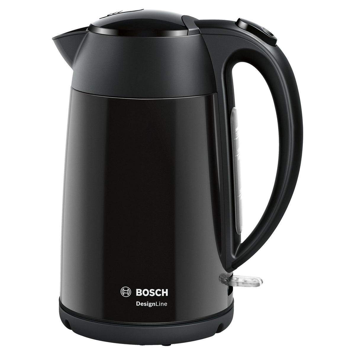 Wasserkocher DesignLine TWK3P423 (schwarz, 1,7 Liter)