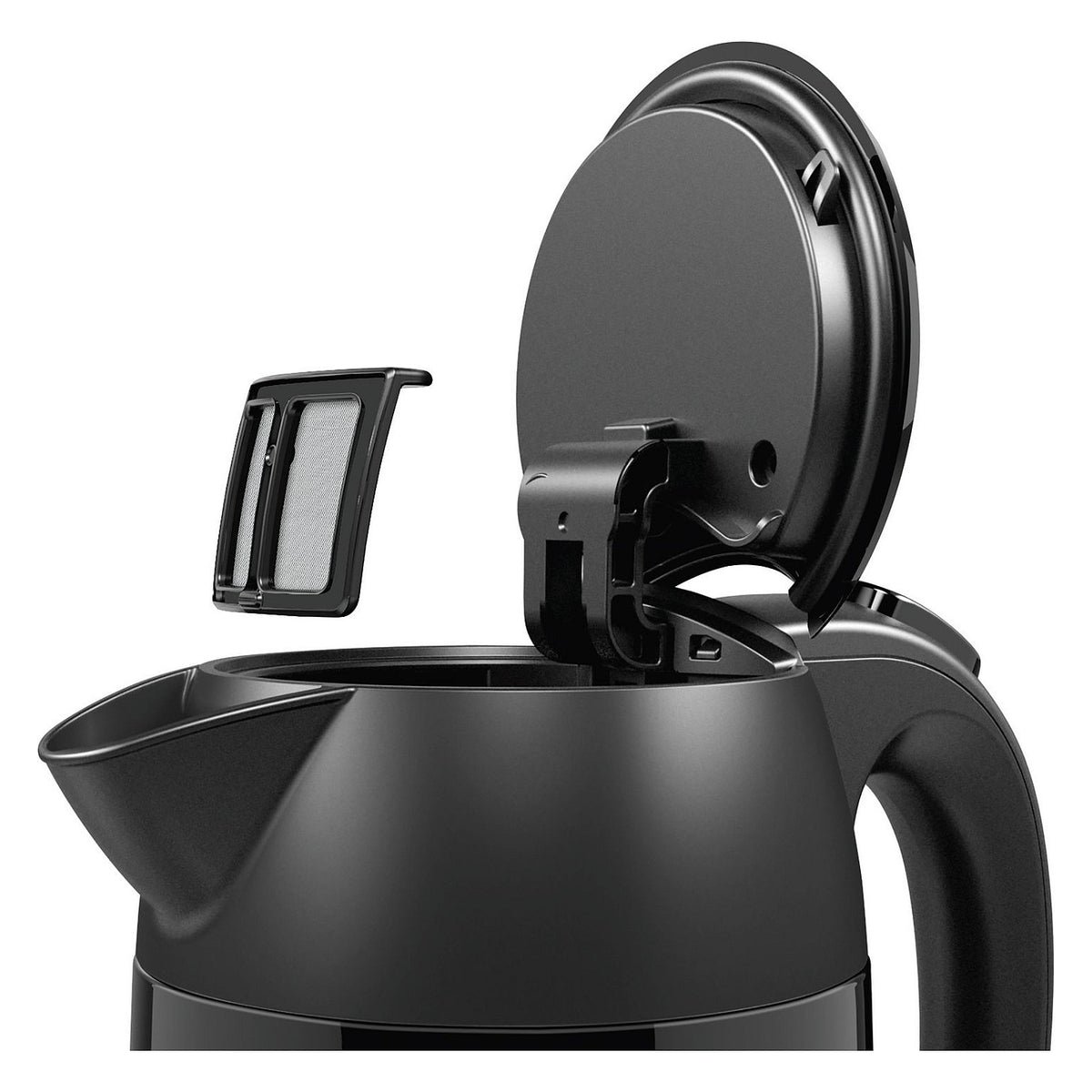 Wasserkocher DesignLine TWK3P423 (schwarz, 1,7 Liter)