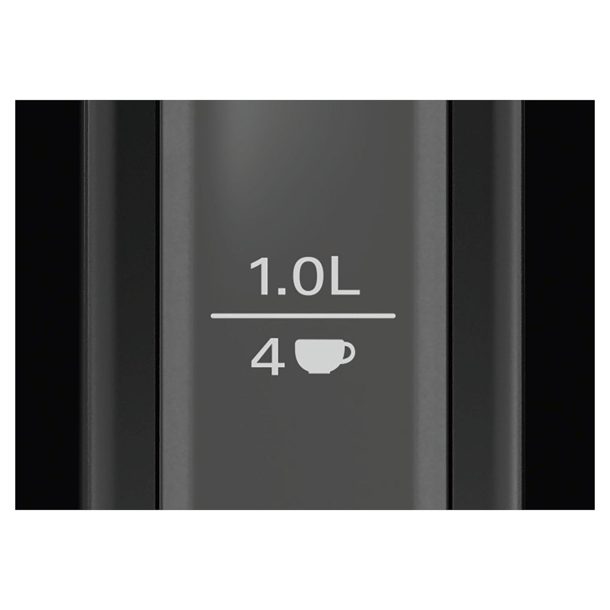 Wasserkocher DesignLine TWK3P423 (schwarz, 1,7 Liter)