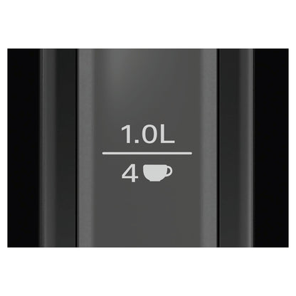 Wasserkocher DesignLine TWK3P423 (schwarz, 1,7 Liter)