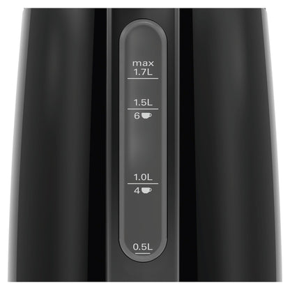 Wasserkocher DesignLine TWK3P423 (schwarz, 1,7 Liter)
