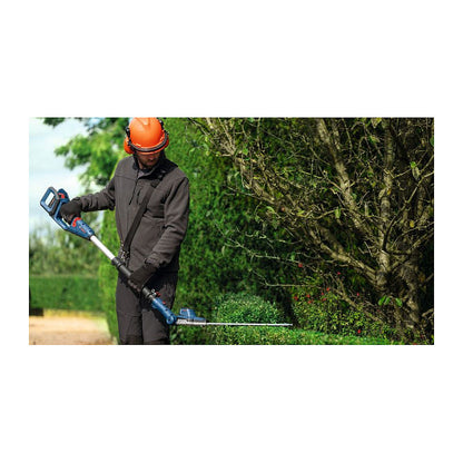 Powertools Akku-Teleskop-Heckenschere GHE 18V-50 TP Professional solo, 18Volt (blau, ohne Akku und Ladegert)