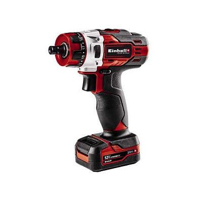 Akku-Bohrschrauber TE-CD 12/1 X-Li, 12Volt (rot/schwarz, Li-Ionen Akku 2Ah)