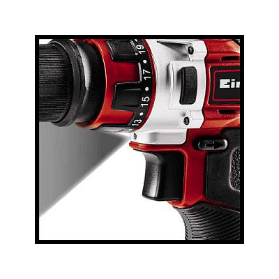 Akku-Bohrschrauber TE-CD 12/1 X-Li, 12Volt (rot/schwarz, Li-Ionen Akku 2Ah)
