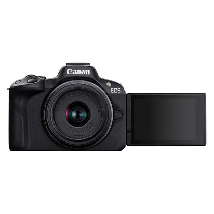 Canon EOS R50 Digital Camera 3840 x 2160 Black