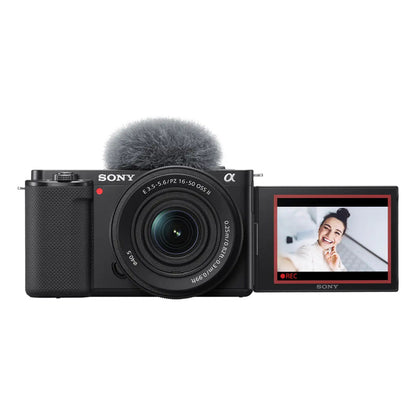Sony Alpha ZV-E10K vlog camera with 16-50 mm f/3.5-5.6 II Power Zoom kit Lens