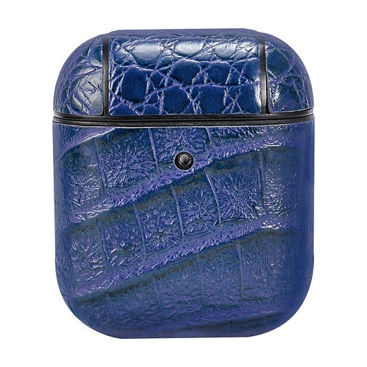 TERRATEC AirPods Case AirBox Crocodile Pattern Blue