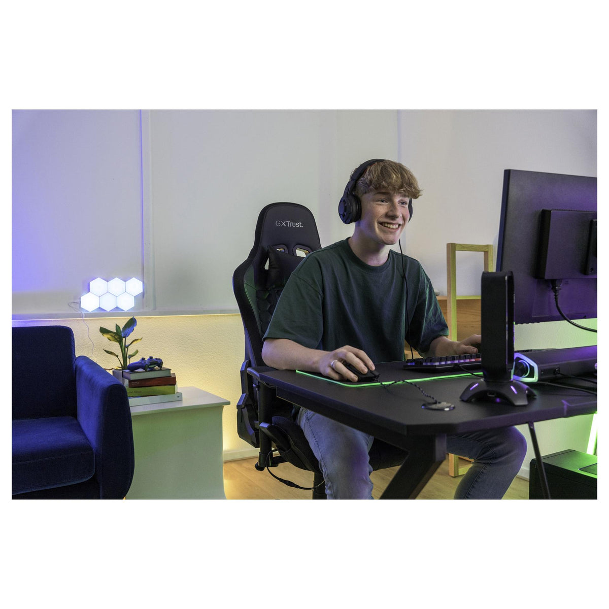 Trust GXT 265 Cintar RGB - Ständer für Kopfhörer