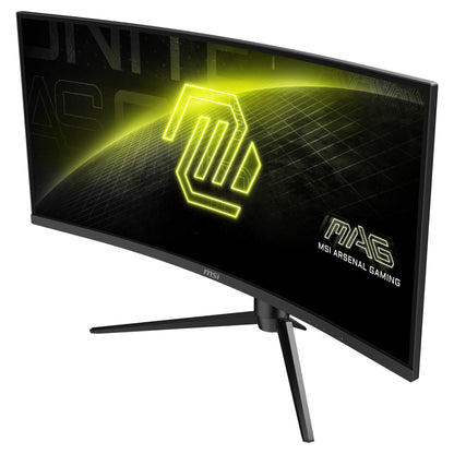 86,4 cm (34") 3440 x 1440 Pixel MSI 9S6-3DB64H-068 21:9 UltraWide Quad HD VA 1 ms 180 Hz HDR DisplayPort HDMI Pivot Height VESA