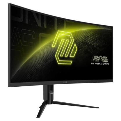 86,4 cm (34") 3440 x 1440 Pixel MSI 9S6-3DB64H-068 21:9 UltraWide Quad HD VA 1 ms 180 Hz HDR DisplayPort HDMI Pivot Height VESA