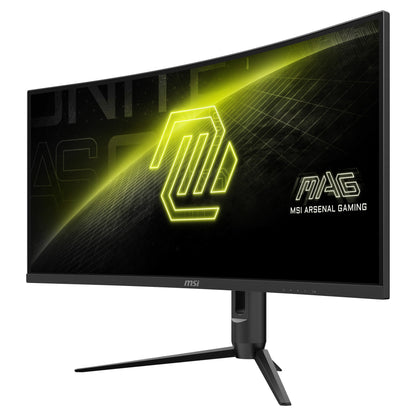 86,4 cm (34") 3440 x 1440 Pixel MSI 9S6-3DB64H-068 21:9 UltraWide Quad HD VA 1 ms 180 Hz HDR DisplayPort HDMI Pivot Height VESA