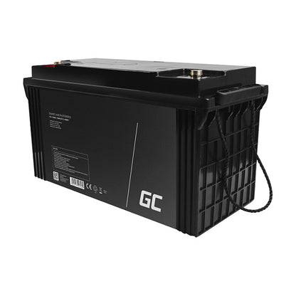 Green Cell AGM VRLA 12V 120Ah maintenance-free battery for camper, photovoltaics, solar panels, boats