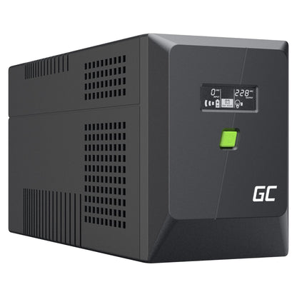 Green Cell Uninterruptible Power Supply UPS Greencell 1500VA 900W PowerProof with LCD display