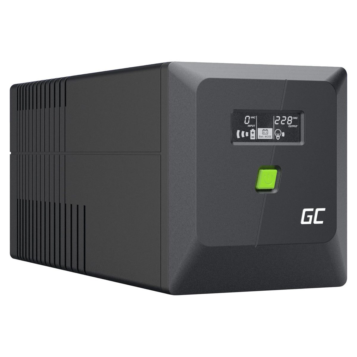 Green Cell Backup Power Supply UPS Greencell 1000VA 600W PowerProof with LCD display