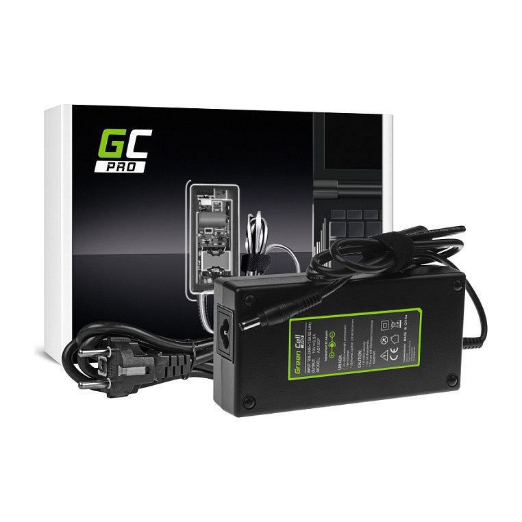 Green Cell PRO Charger / AC Adapter 19V 9.5A 180W for MSI GT60 GT70 GT680 GT683 Asus ROG G75 G75V G75VW G750JM G750JS