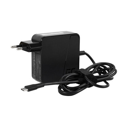 Green Cell AC ADapter Green Cell PRO USB-C 65W for laptops, tablets, phones