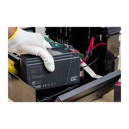 Green Cell AGM VRLA 6V 1.2Ah maintenance-free battery for the alarm system, cash register, toys