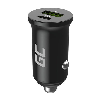Green Cell Autoladegert 38W GC PowerRide Nano38 mit USB-C USB-A Power Delivery und Ultra Charge Schnellladung