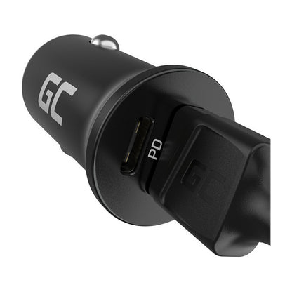 Green Cell Autoladegert 38W GC PowerRide Nano38 mit USB-C USB-A Power Delivery und Ultra Charge Schnellladung