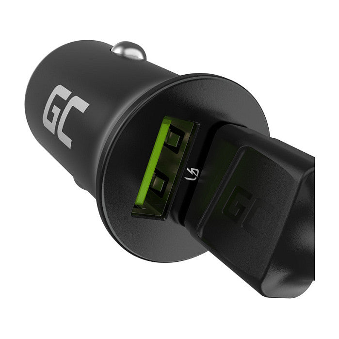 Green Cell Autoladegert 36W GC PowerRide Nano36 mit 2x USB-A Ultra Charge Schnellladung