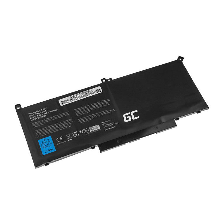 Green Cell Battery F3YGT for Dell Latitude 7280 7290 7380 7390 7480 7490