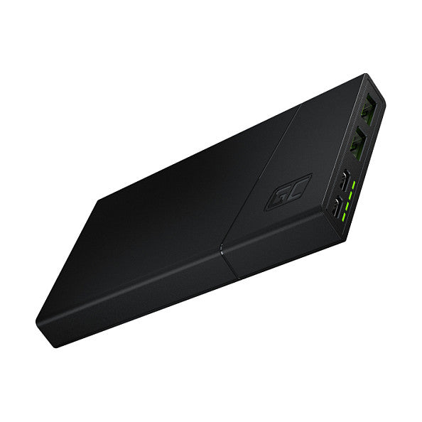 Green Cell Power Bank Green Cell GC PowerPlay10S 10000mAh with fast charging 2x USB Ultra Charge and 2x USB-C PD 18W