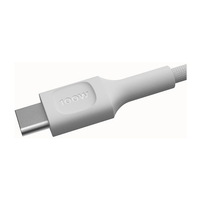 Green Cell USB-C cable 1.2m 100W Greencell PowerStream Fast Charging PD Snow White