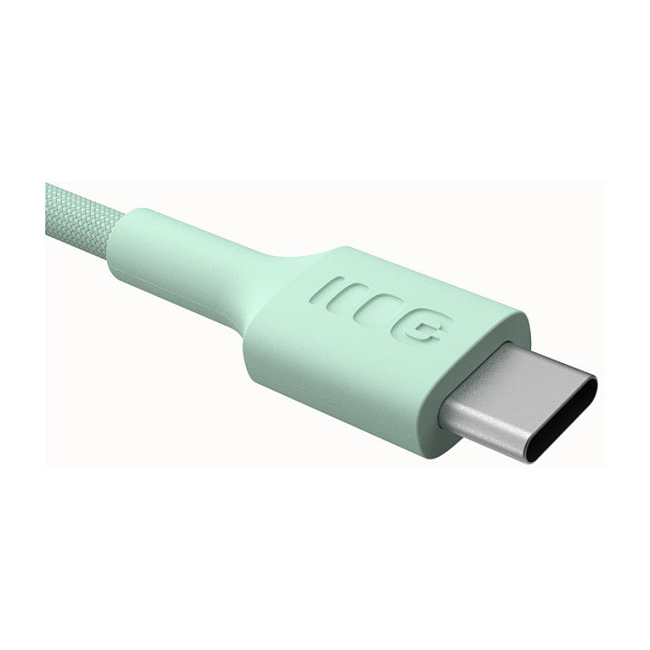 Green Cell USB-C cable 1.2m 100W Greencell PowerStream Fast Charging PD Mint Green