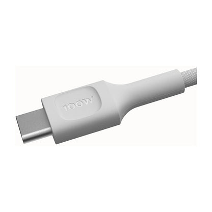Green Cell USB-C cable 2m 100W Greencell PowerStream Fast Charging PD Snow White