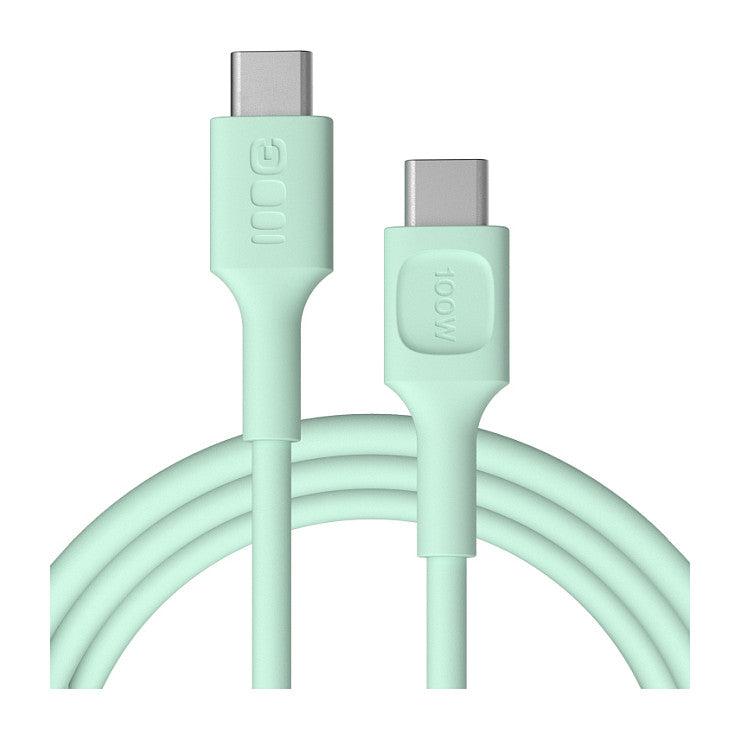 Green Cell KABGC100PF200MG, 2 m, USB C, USB C, 0,48 Gbit/s, Grün