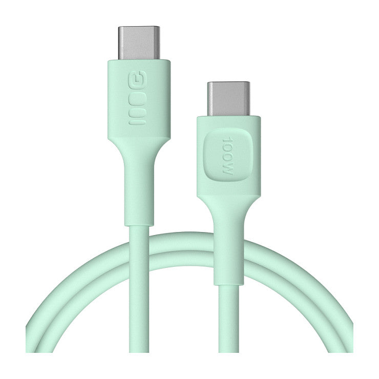 Green Cell KABGC100PF120MG, 1,2 m, USB C, USB C, 0,48 Gbit/s, Grün