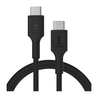 Green Cell KABGC100PF120PBUSB-C cable 1.2m 100W Greencell PowerFlex Fast Charging PD Panther Black