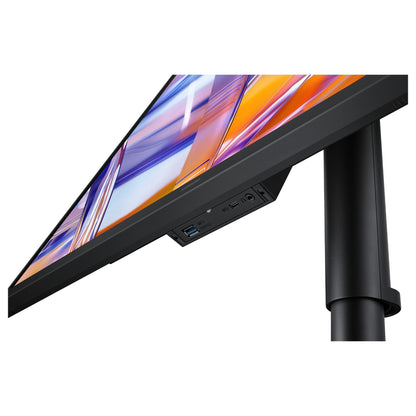 81,3 cm (32") 3840 x 2160 Pixel SAMSUNG LS32H804UAUXEN 16:9 4K Ultra HD VA 5 ms 60 Hz HDR DisplayPort HDMI USB-Hub Pivot Height VESA