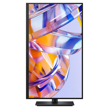 81,3 cm (32") 3840 x 2160 Pixel SAMSUNG LS32H804UAUXEN 16:9 4K Ultra HD VA 5 ms 60 Hz HDR DisplayPort HDMI USB-Hub Pivot Height VESA