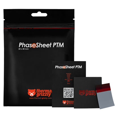 K Thermal Grizzly PhaseSheet PTM 50 x 40 mm (grau)
