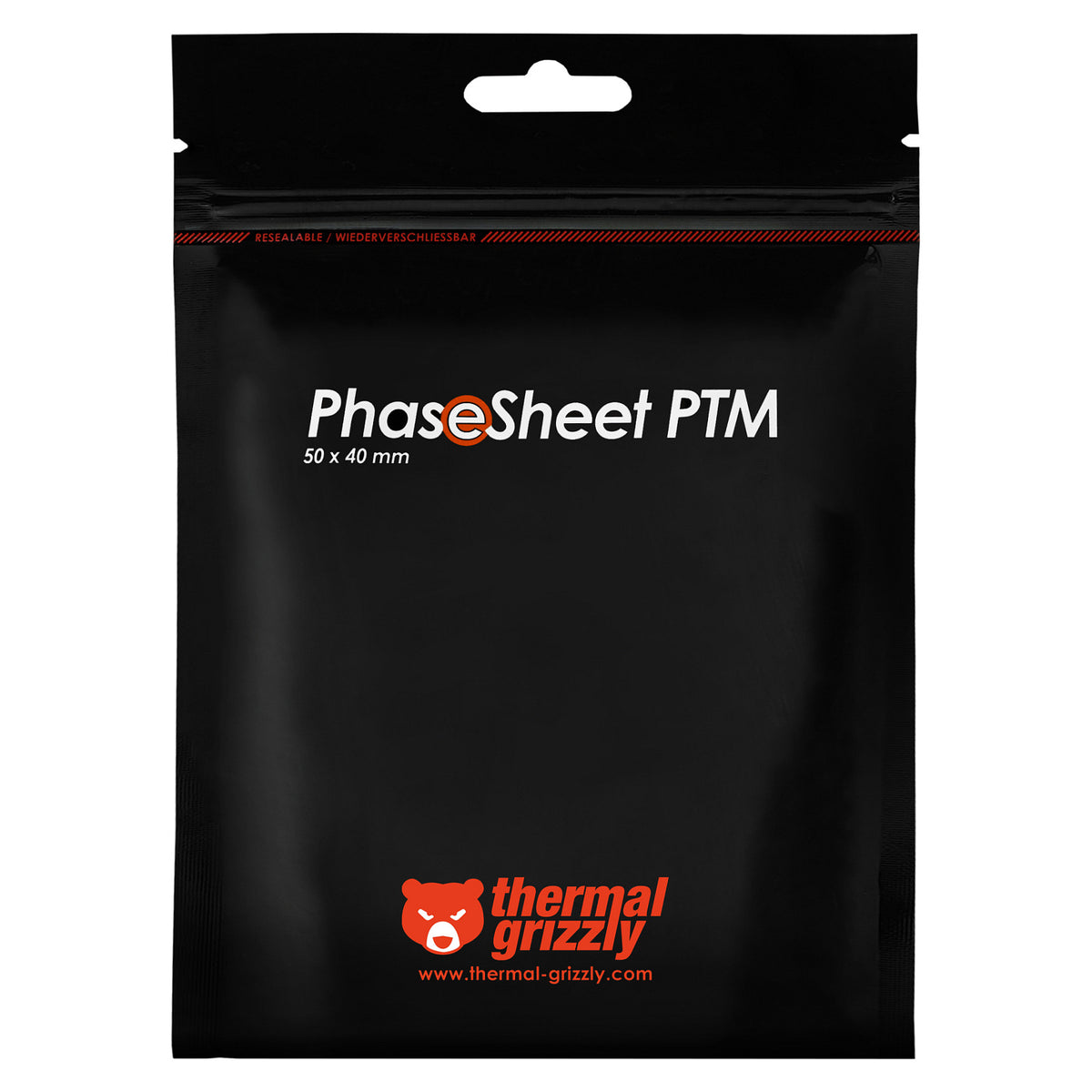 K Thermal Grizzly PhaseSheet PTM 50 x 40 mm (grau)