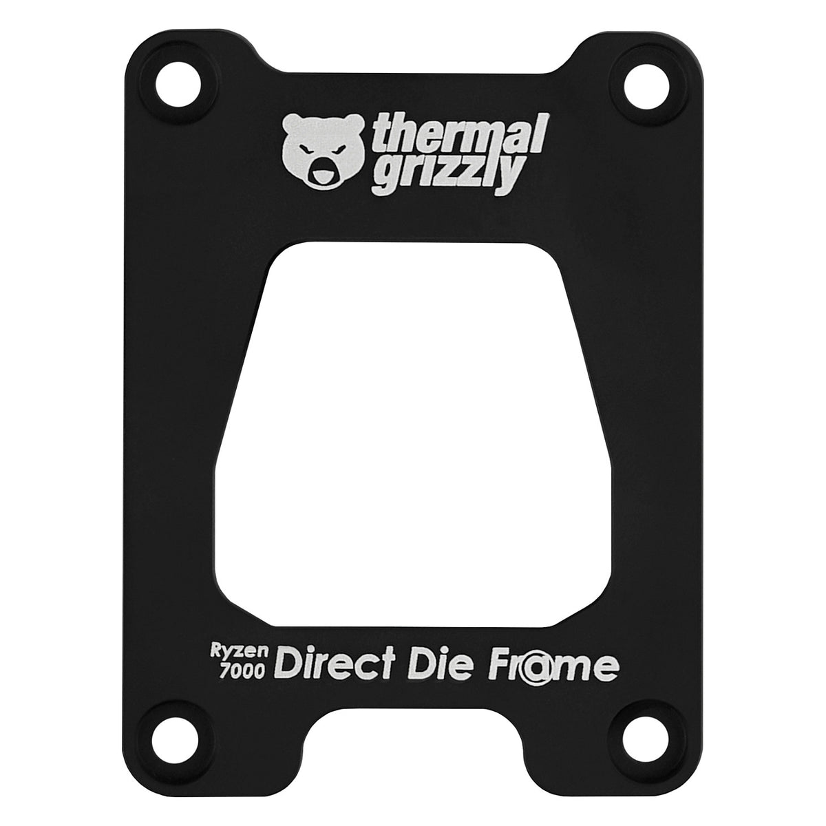 K Thermal Grizzly AMD Ryzen 7000 Direct Die Frame, Befestigung/Montage (schwarz, fr AMD AM5)