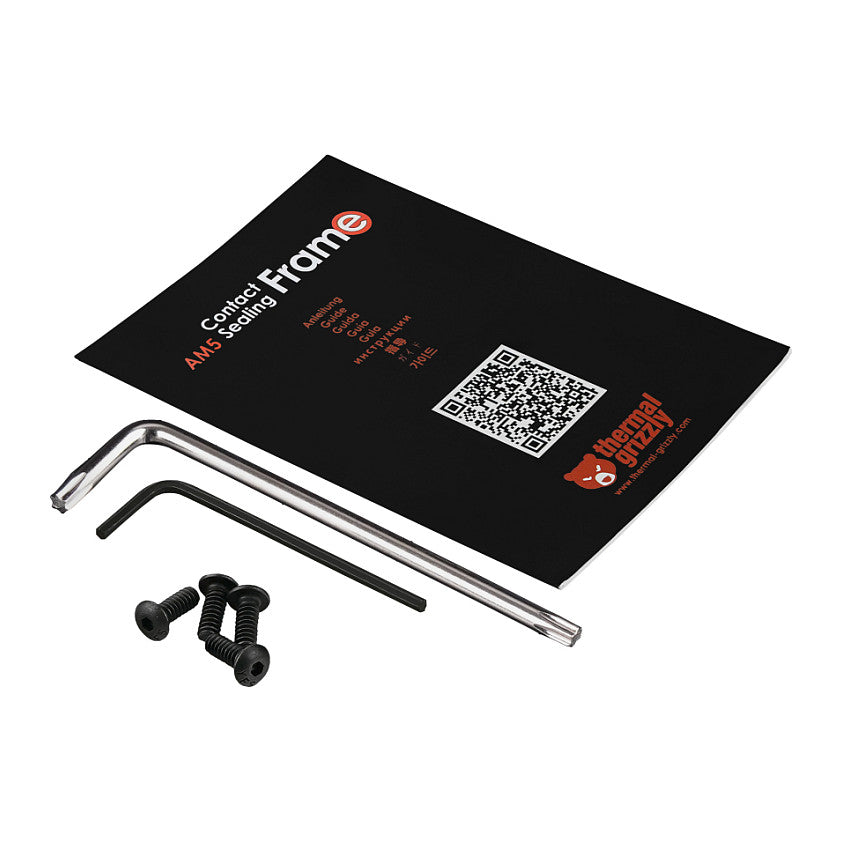 K Thermal Grizzly Contact Sealing Frame AM5 (schwarz, AMD-CPUs mit Sockel AM5)