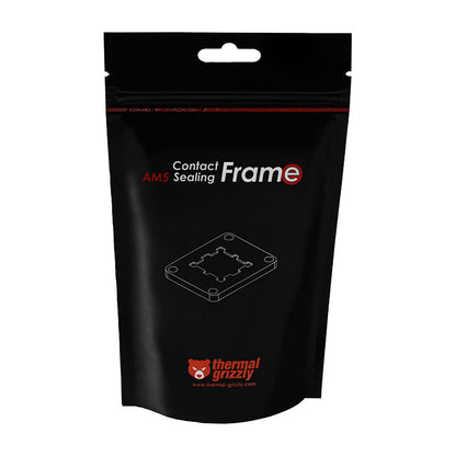 K Thermal Grizzly Contact Sealing Frame AM5 (schwarz, AMD-CPUs mit Sockel AM5)