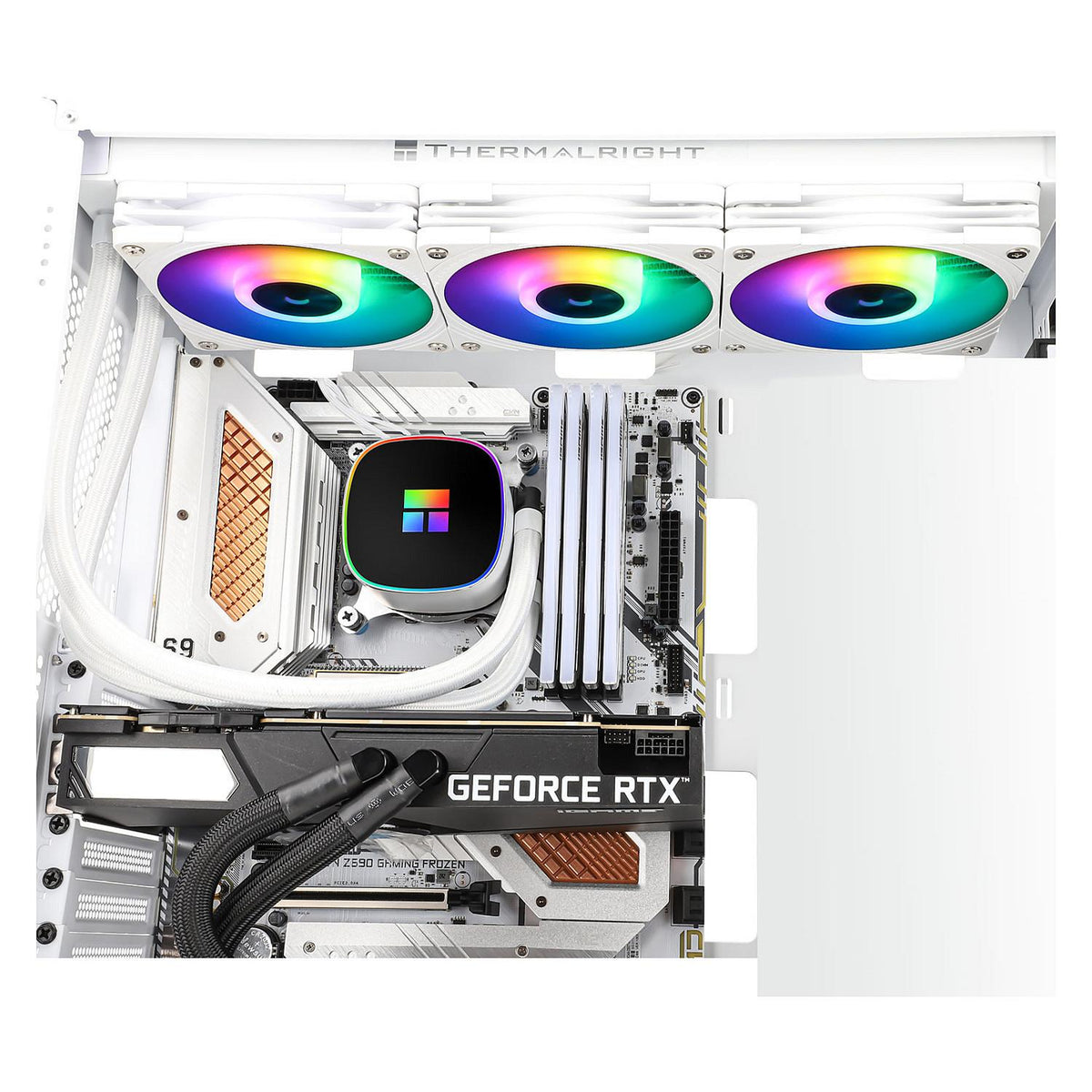 K Kit Watercooling AIO Thermalright Frozen Horizon V2 RGB - 360mm (Blanc)