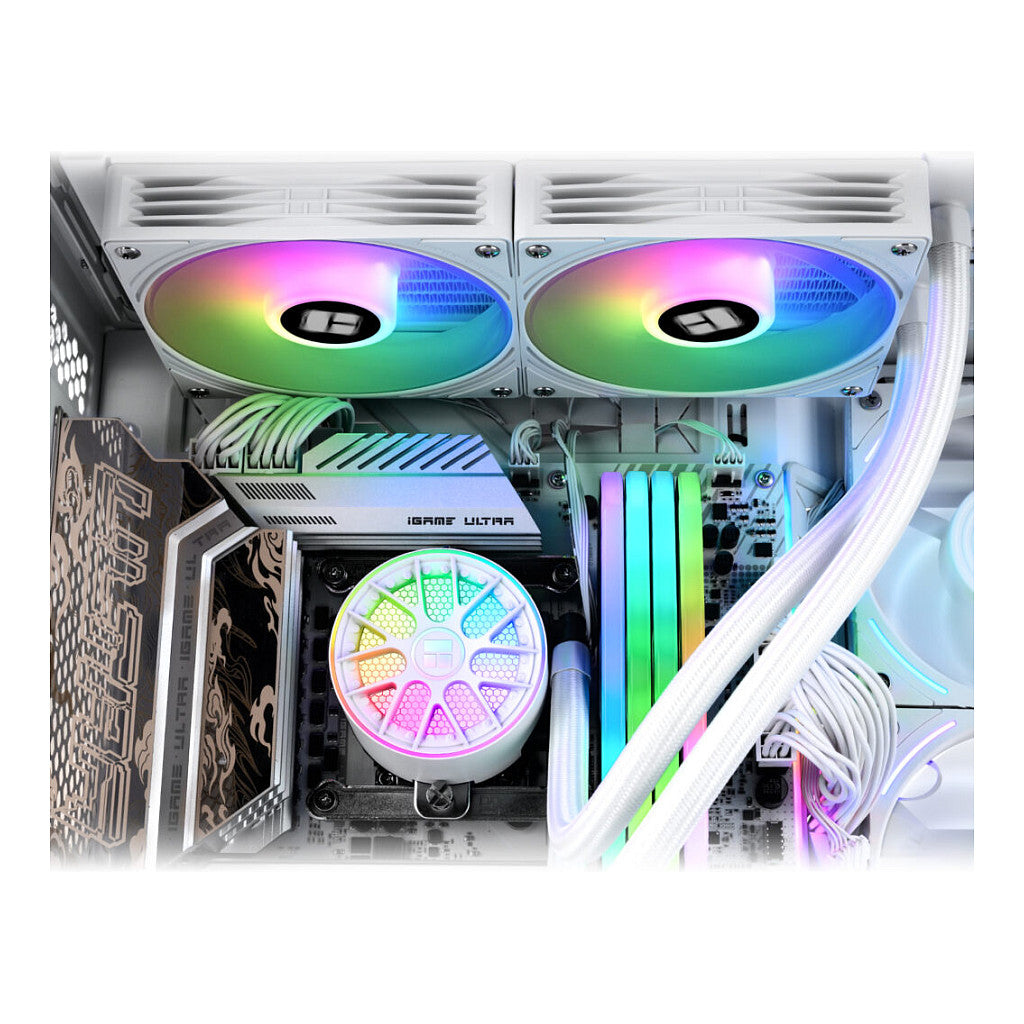 K Kit Watercooling AIO Thermalright Aqua Elite V6 RGB - 240mm (Blanc)
