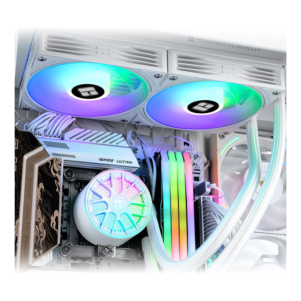 K Kit Watercooling AIO Thermalright Aqua Elite V6 RGB - 240mm (Blanc)