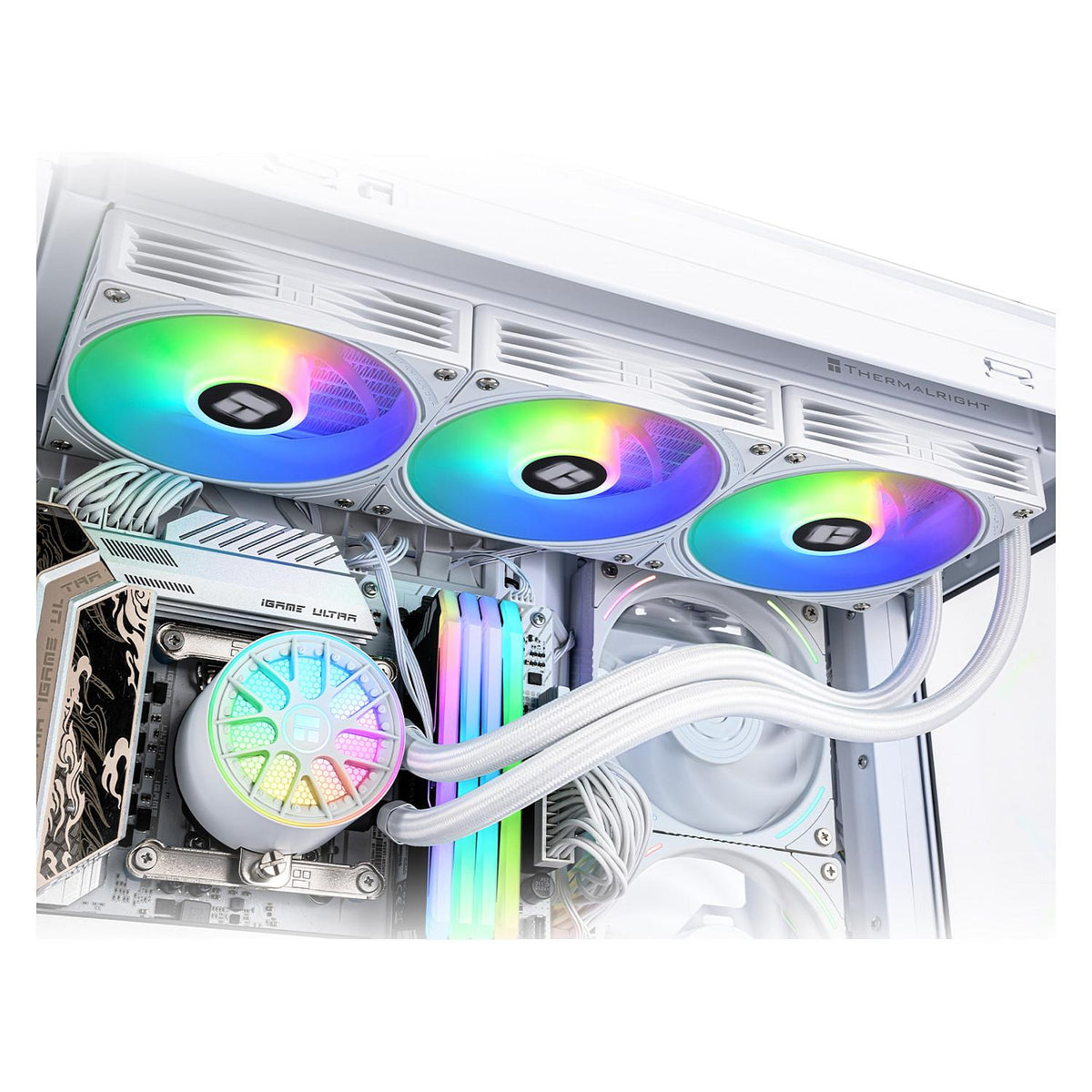 K Kit Watercooling AIO Thermalright Aqua Elite V6 RGB - 360mm (Blanc)